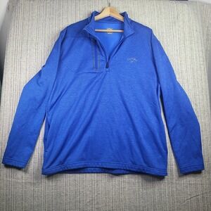 Callaway Quarter Zip Pullover Mens‎ XL Fleece Golf Athletic Jacket Shirt